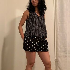 Madewell Open Back Romper